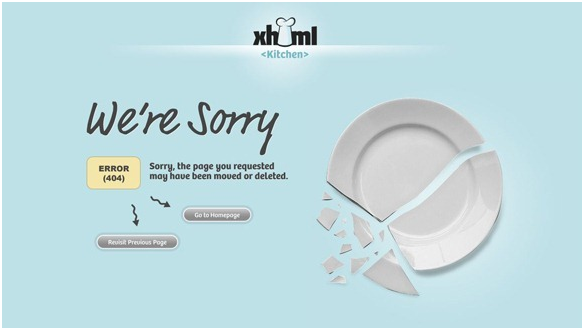 獨特的404頁面設計